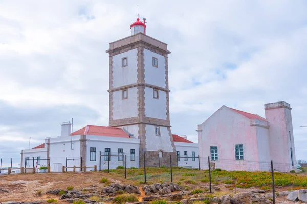 Faro Cabo Carvoeiro Peniche Portugal — Foto de Stock