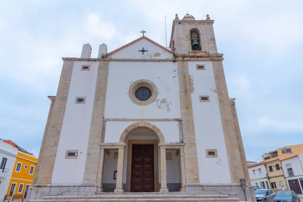 Kirche Der Portugiesischen Stadt Peniche Portugal — Stockfoto