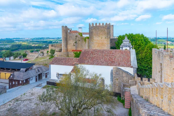 View Obidos Castle Portugal — Stock Photo, Image