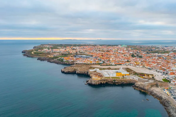 Fortress Located Seaside Portuguese Town Peniche — Stock Photo, Image