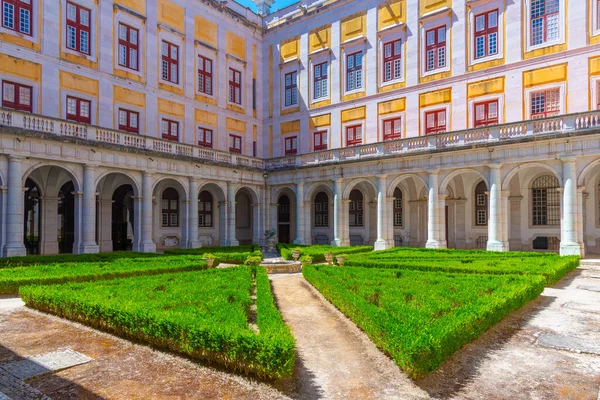 Cloister Royal Palace Mafra Portugal — Stock Photo, Image