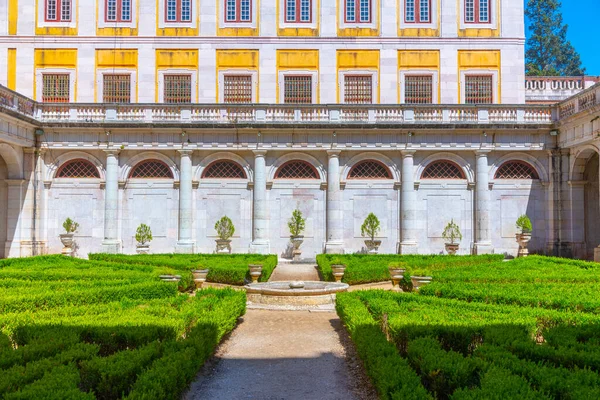 Cloister Royal Palace Mafra Portugal — ストック写真