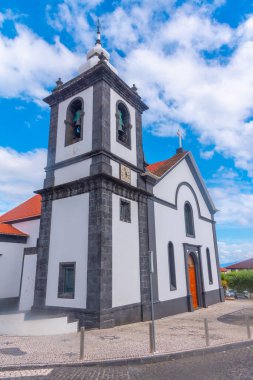 Velas 'taki Matriz de Velas Kilisesi, Sao Jorge Adası, Azores, Portekiz.