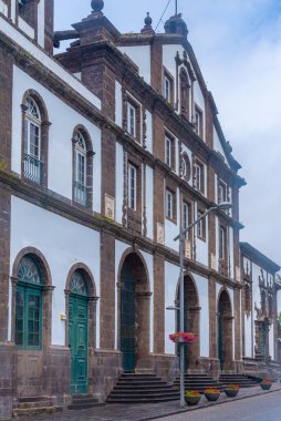 Portekiz, Azores 'deki Ponta Delgada kasabasında Sao Jose Kilisesi.