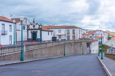 Portekiz Sao Miguel Adası, Vila Franca do Campo 'da Sao Pedro Goncalf' ın inzivası.