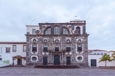Portekiz, Azores 'teki Ponta Delgada' daki Jesuite Koleji Kilisesi..