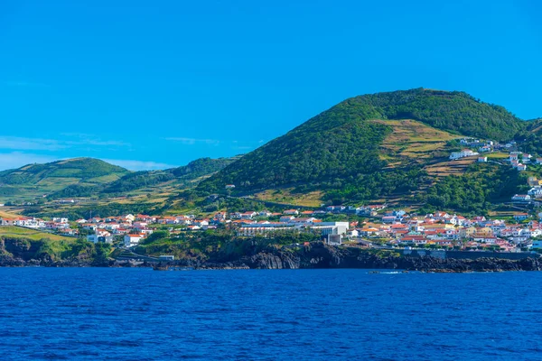 Hafen Velas Auf Der Azoren Insel Sao Jorge Portugal — Stockfoto