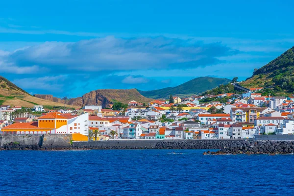 Velas Hamn Sao Jorge Azorerna Portugal — Stockfoto