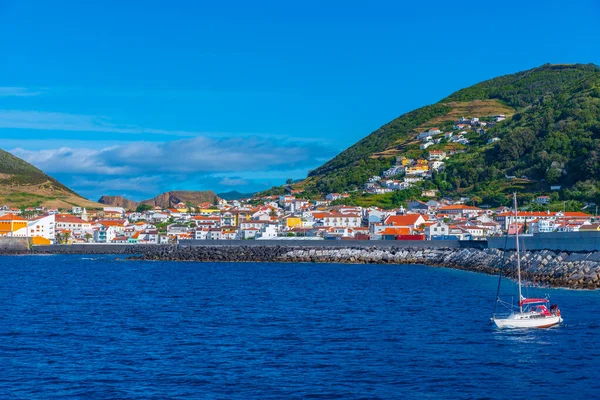 Velas Hamn Sao Jorge Azorerna Portugal — Stockfoto