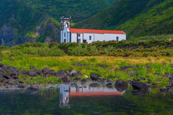 Pustelnia Santo Cristo Wyspie Sao Jorge Azorach Portugalia — Zdjęcie stockowe