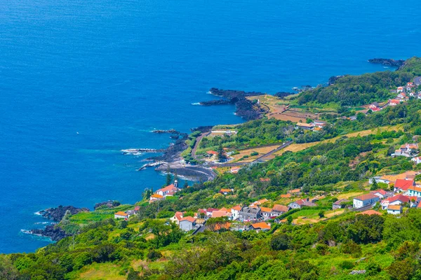 Wybrzeże Wyspy Sao Jorge Portugalii — Zdjęcie stockowe