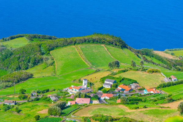 Venkovská Krajina Ostrova Sao Jorge Azorách Portugalsko — Stock fotografie