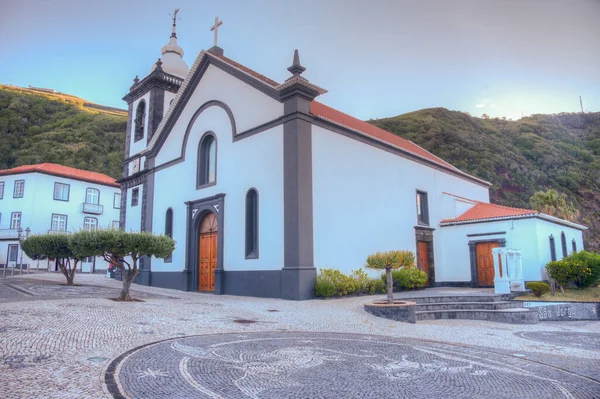 Matriz Velas Church Velas Sao Jorge Island Azores Portugal — Stock Photo, Image