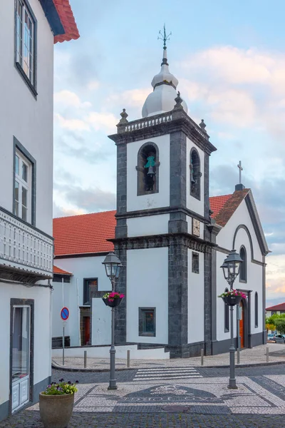 Kerk Matriz Velas Velas Eiland Sao Jorge Azoren Portugal — Stockfoto