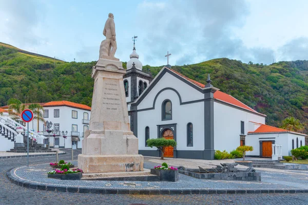 Velas 'taki Matriz de Velas Kilisesi, Sao Jorge Adası, Azores, Portekiz.
