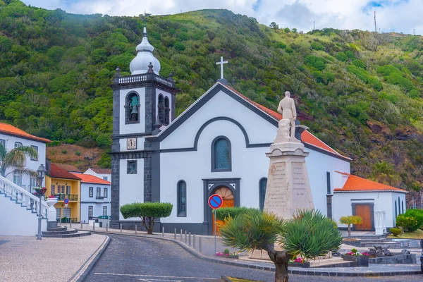 Velas 'taki Matriz de Velas Kilisesi, Sao Jorge Adası, Azores, Portekiz.