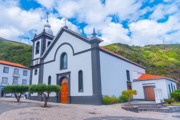 Matriz Velas Church Velas Sao Jorge Island Azores Portugal — ストック写真