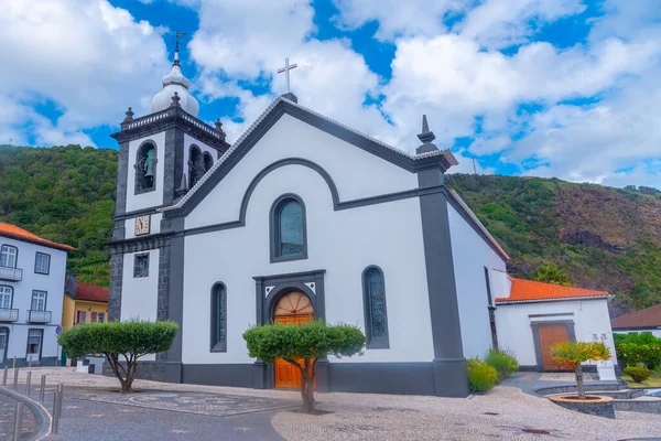 Velas 'taki Matriz de Velas Kilisesi, Sao Jorge Adası, Azores, Portekiz.