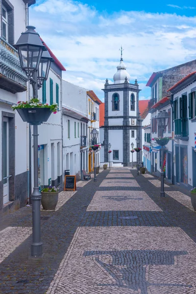 Velas 'taki Matriz de Velas Kilisesi, Sao Jorge Adası, Azores, Portekiz.