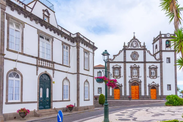 ポルトガルのアゾレス諸島のノルデステ町にあるサンホルヘ教会 — ストック写真