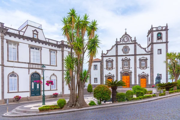 Chiesa San Jorge Nella Città Nordeste Nelle Azzorre Portogallo — Foto Stock