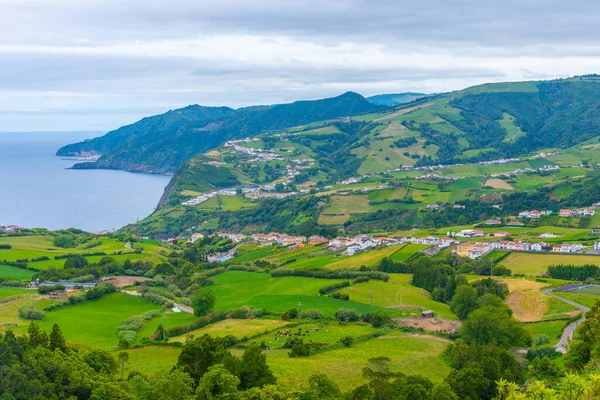 Miradouro Por Sol Auf Der Insel Sao Miguel Portugal — Stockfoto