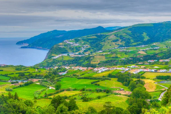 Miradouro Por Sol Auf Der Insel Sao Miguel Portugal — Stockfoto