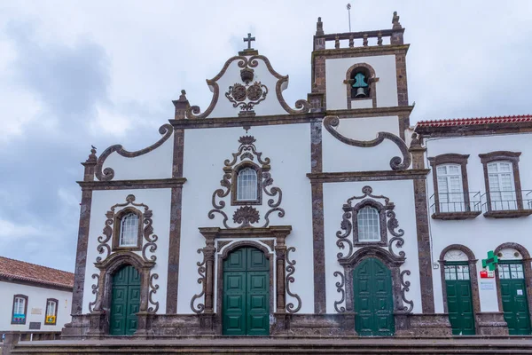 Sinyor Bom Jesus da Pedra Kilisesi Vila Franca do Campo Sao Miguel Adası, Portekiz.