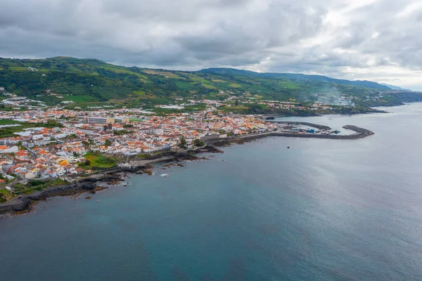 Vila Franca do Campo kasabası Sao Miguel Adası, Azores Portekiz.