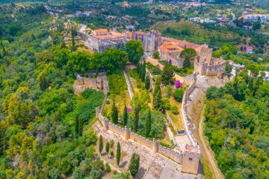Portekiz kasabası Tomar 'da İsa Manastırı.
