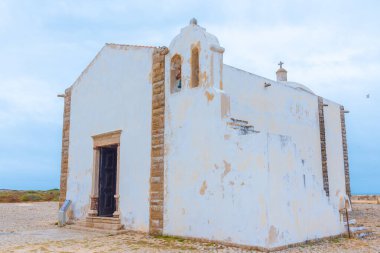 Portekiz, Sagres 'teki kalenin içindeki beyaz şapel..