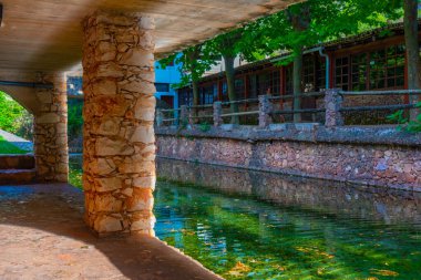 Portekiz 'in Algarve bölgesinde Fonte Grande de Alte baharı.