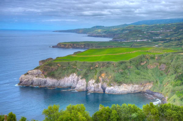 Portekiz Azores Deki Sao Miguel Adasının Kırsal Arazisi — Stok fotoğraf