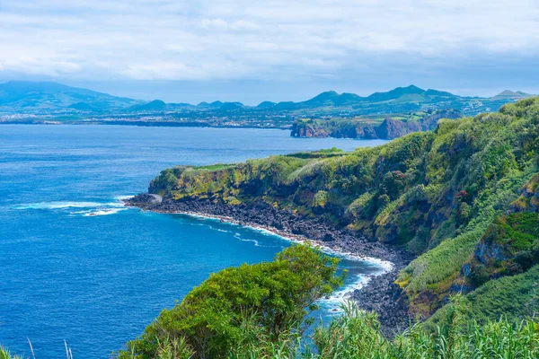 Miradouro Fonte Grande Ostrově Sao Miguel Portugalsko — Stock fotografie