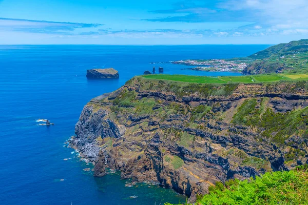 Morro Lemos Caldera Pulau Sao Jorge Azores Portugal — Foto Stok © Dudlajzov  #564285832