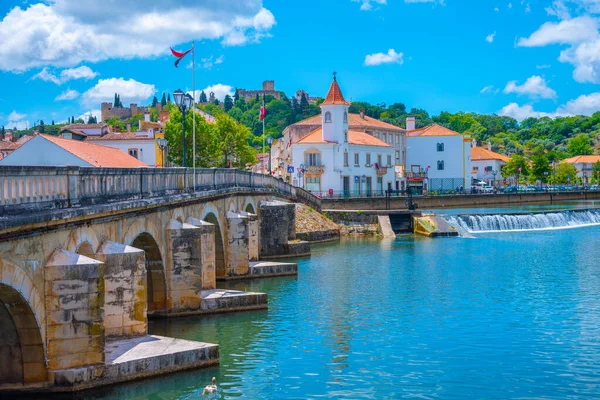 Міст Веде Старого Міста Томара Португалія — стокове фото