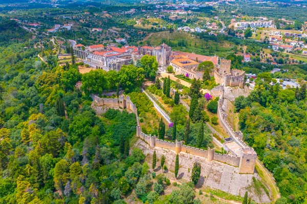 Portekiz kasabası Tomar 'da İsa Manastırı.