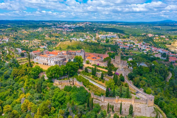 Portekiz kasabası Tomar 'da İsa Manastırı.