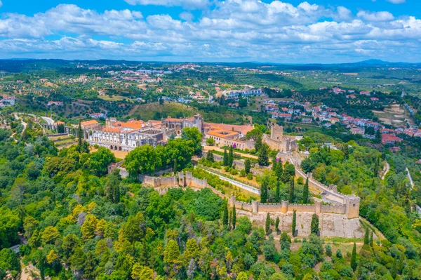 Portekiz kasabası Tomar 'da İsa Manastırı.