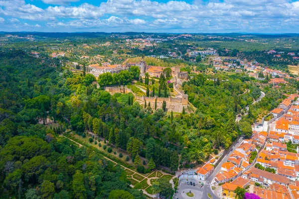 Portekiz kasabası Tomar 'da İsa Manastırı.