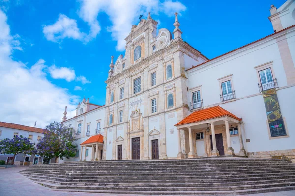 Kościół Matki Bożej Poczęcia Kolegium Jezuitów Santarem Portugalia — Zdjęcie stockowe