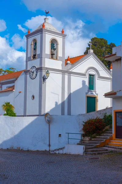Witte Kerk Portugese Stad Aljezur — Stockfoto