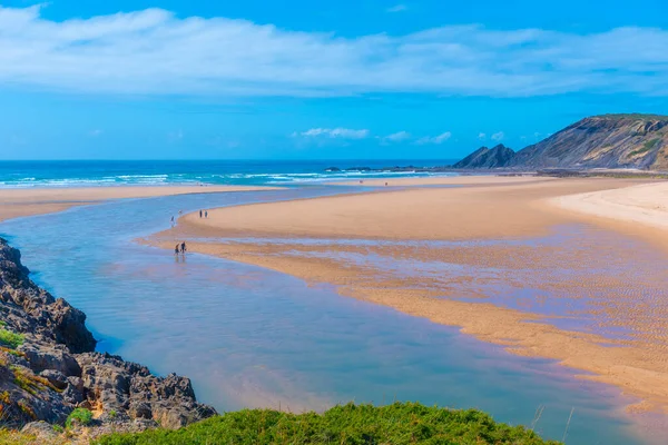 Utsikt Över Praia Amoreira Portugal — Stockfoto