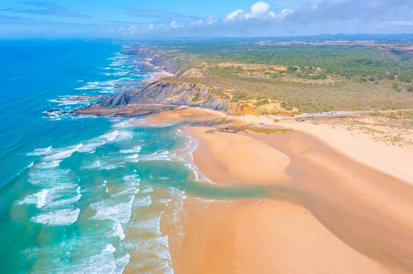 Utsikt Över Praia Amoreira Portugal — Stockfoto