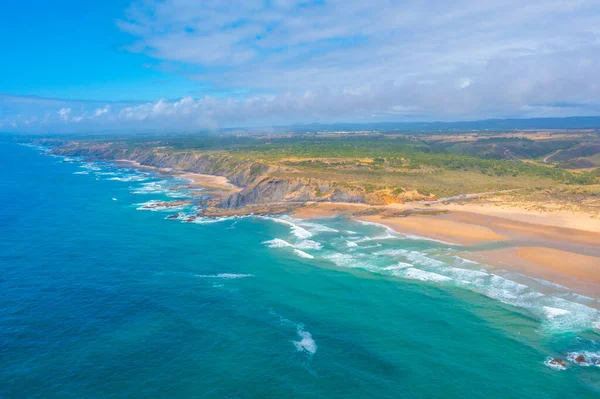 Utsikt Över Praia Amoreira Portugal — Stockfoto