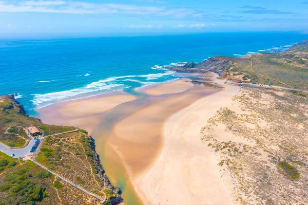 Utsikt Över Praia Amoreira Portugal — Stockfoto