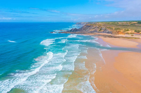 Utsikt Över Praia Amoreira Portugal — Stockfoto