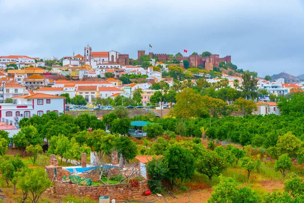 Вид Замок Португальском Городе Силвеш — стоковое фото