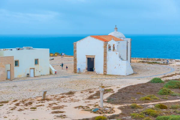 Portekiz, Sagres 'teki kalenin içindeki beyaz şapel..