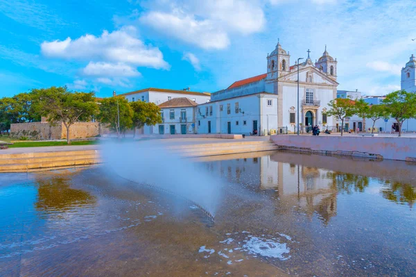 Portekiz 'in Lagos kasabasındaki Santa Maria kilisesi..